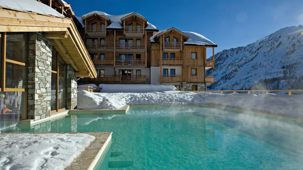 Hameau Des Airelles Apartments Montgenevre Pool 2 [2]