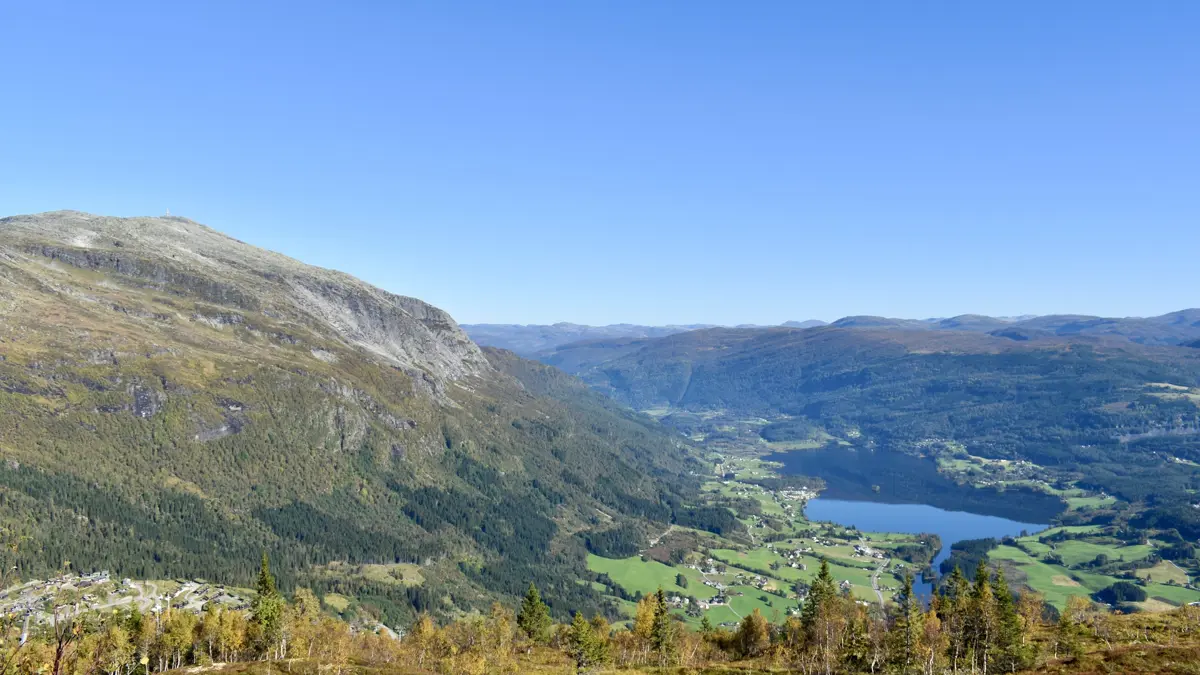 Voss Norway September In The Mountains above Voss