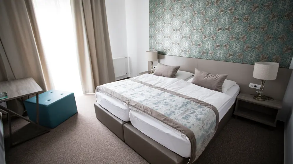 Hotel Alp Bovec Typical Twin Bedroom [3]