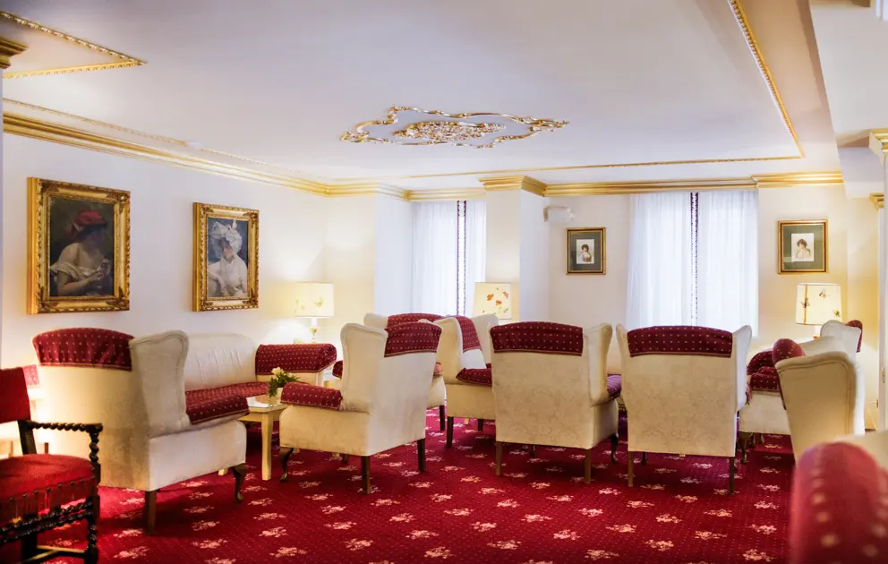 Hotel Milan au Lac, Stresa, Lake Maggiore, Lounge [6]