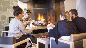 Hotel Les Bergers Alpe D'huez Lounge 2