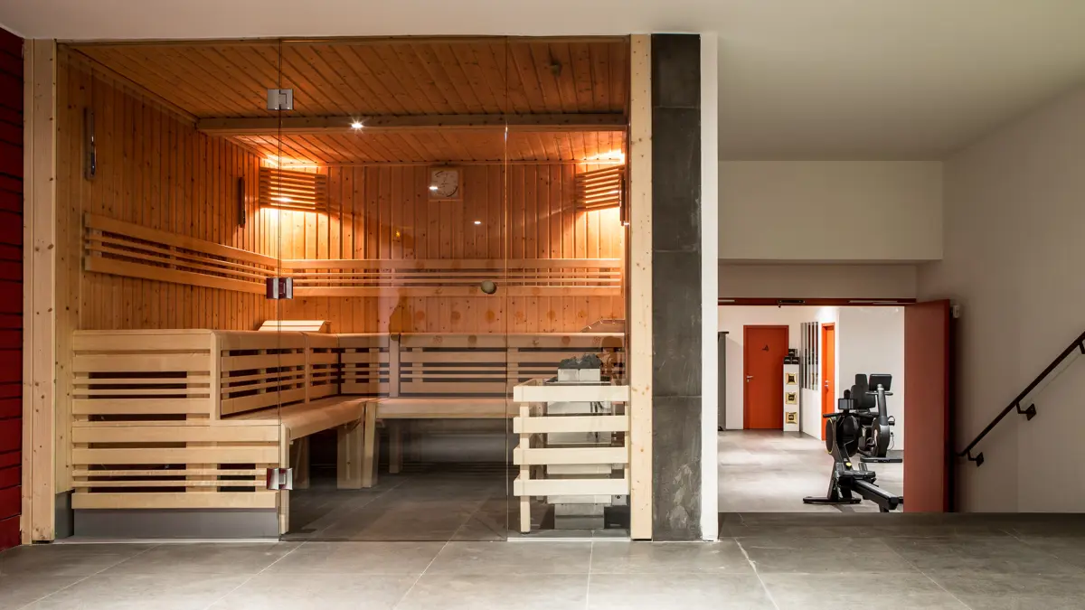Hotel Ormelune Val D'isere Sauna©Gilles Trilliard
