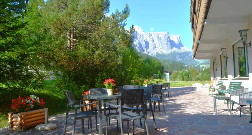 Hotel La Plaza, Corvara, Terrace [3]