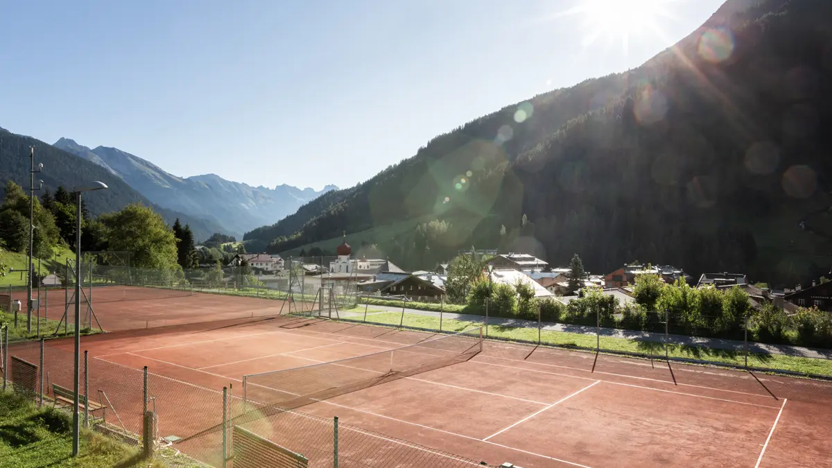 St. Anton Arlberg Wellcom Tennis Courts Copyright Arlberg Wellcom