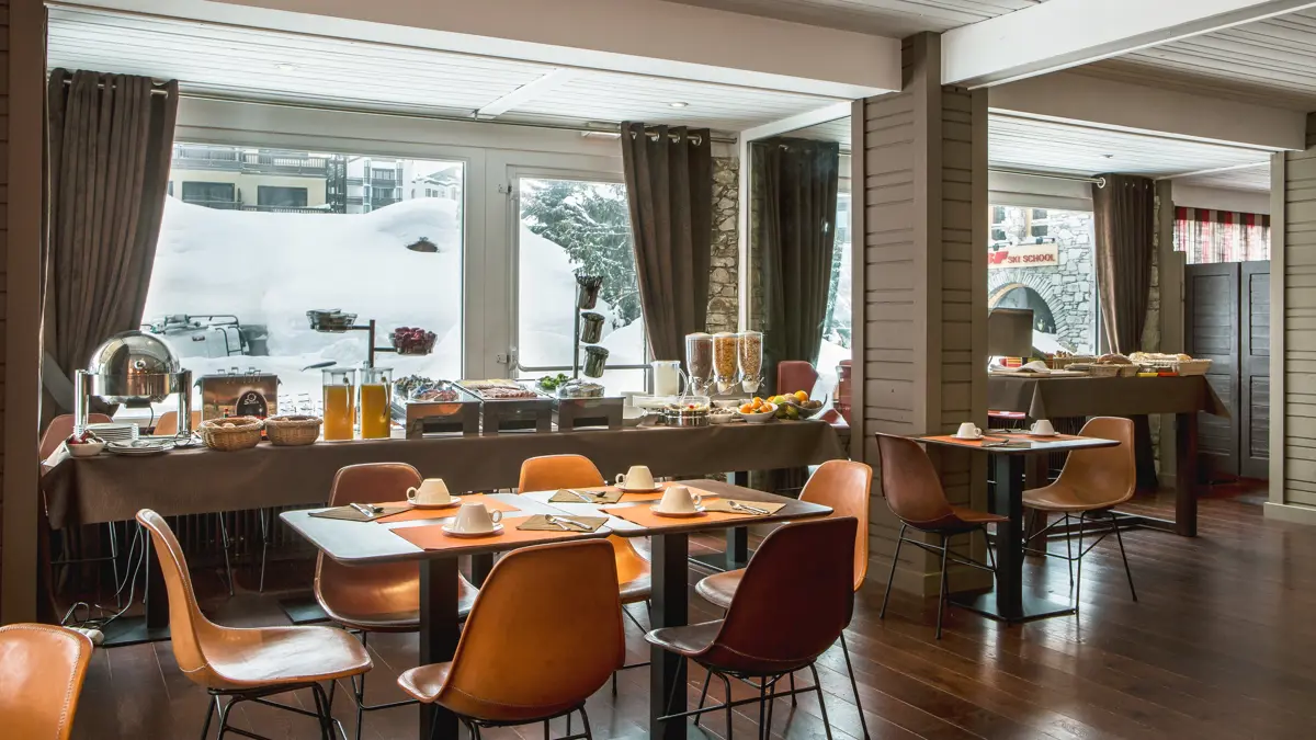 Hotel Ormelune Val D'isere Restaurant 3©Gilles Trilliard