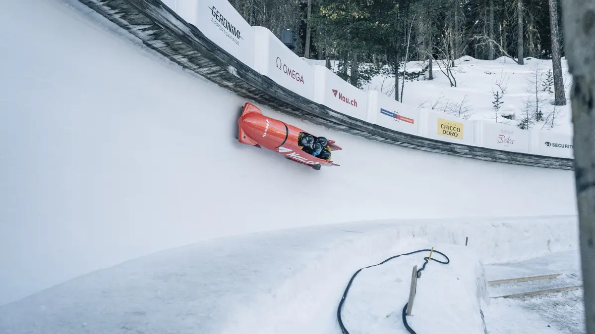 St Moritz bobsled