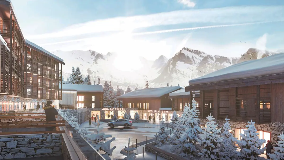 Residence L'ecrin Blanc La Rosiere Residence Exterior