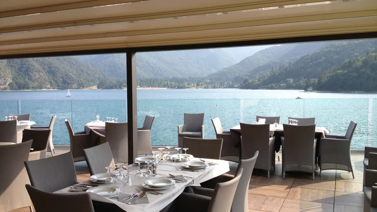 Hotel Mezzolago Lake Ledro Terrace With Lake Views