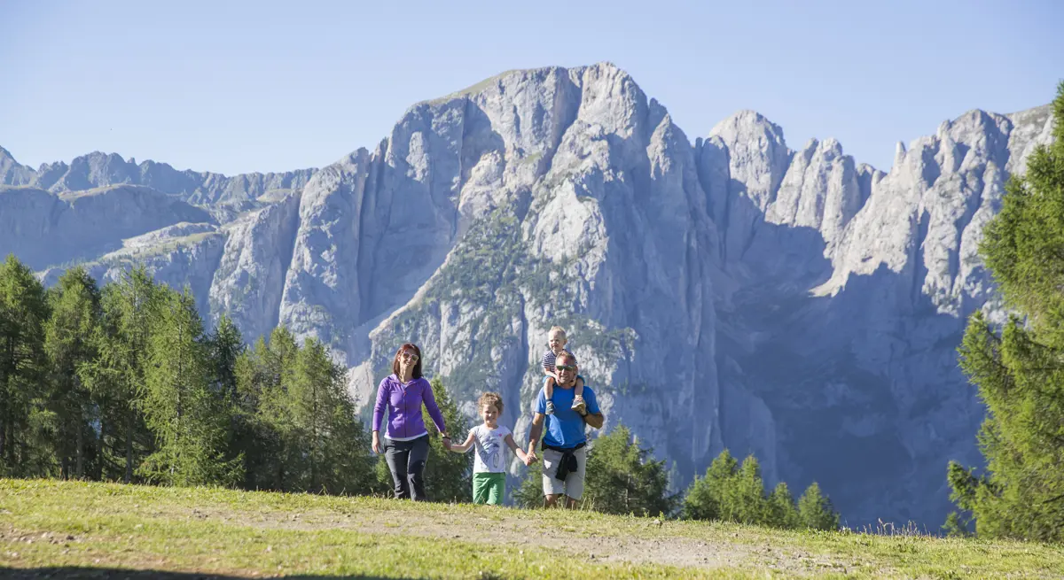 Family Mountain Walk, Canazei, Dolomites