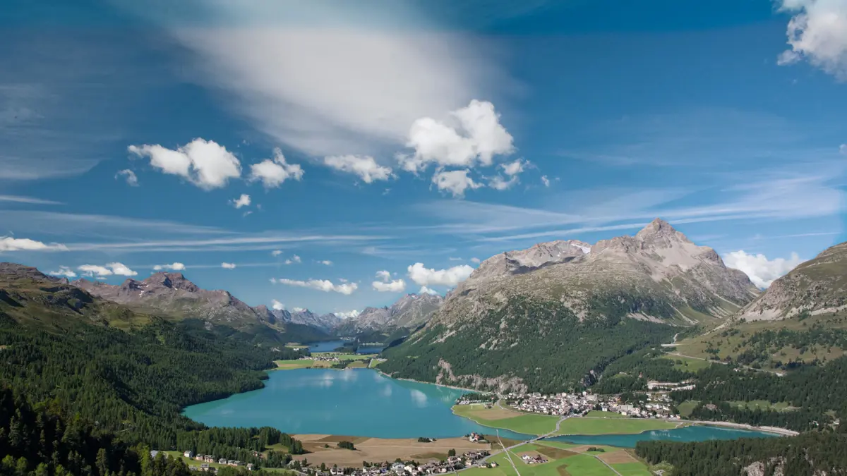 Lake Silvaplana Graubuenden Copyright Switzerland Tourism