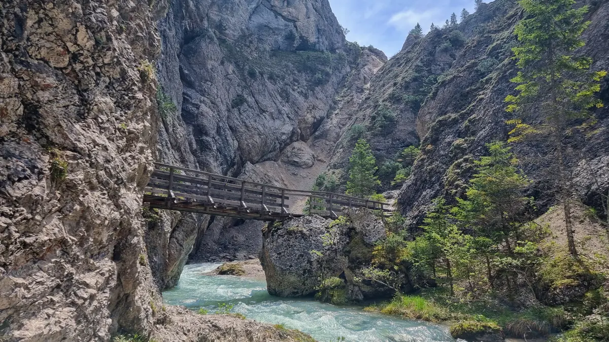 Bridge in the Gleirsch Gorge ©Region Seefeld