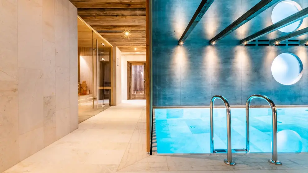 Dolomites, Selva, Mountain Home Garni Villa Anna, Wellness Centre [4]