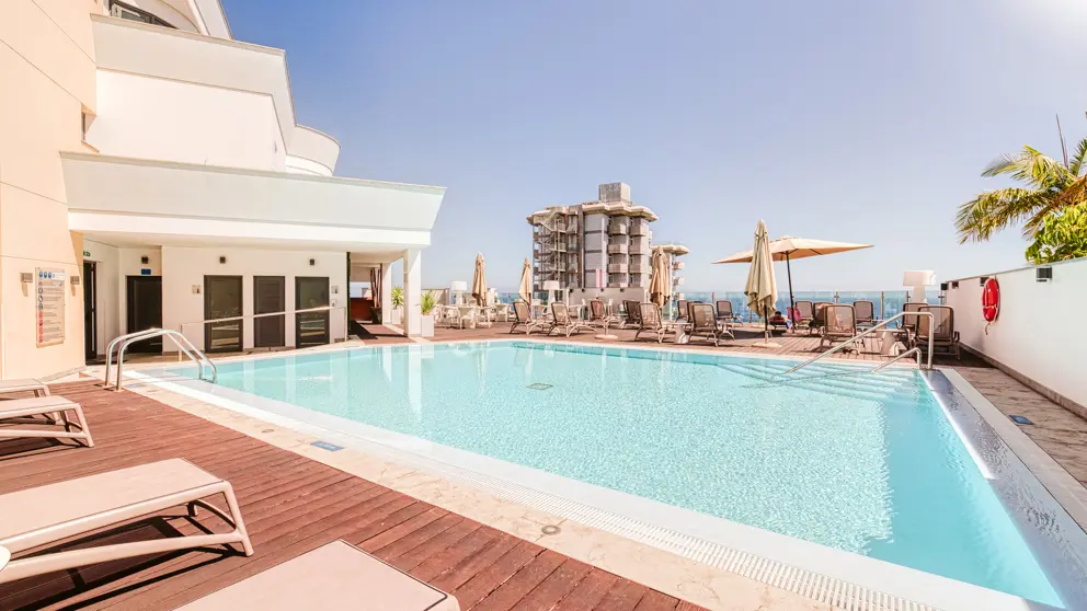Vila Baleira Funchal Rooftop Swimming Pool Sun Terrace [1]