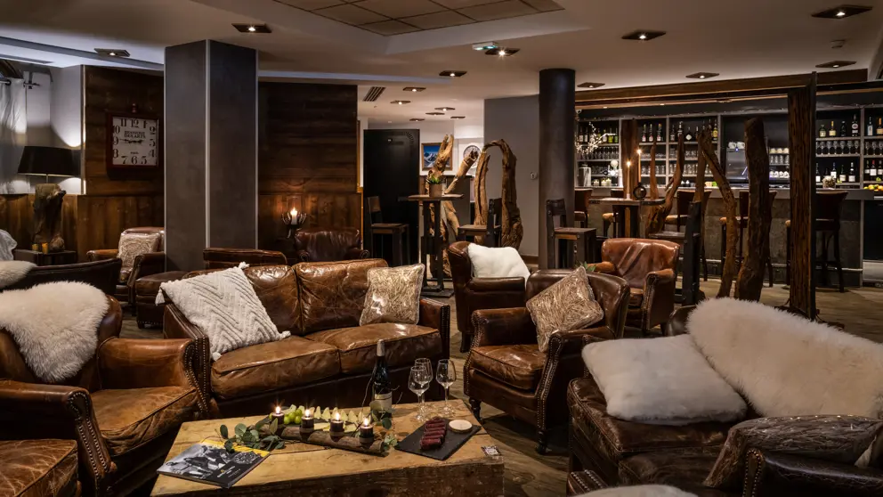 Hotel Ski Lodge Val D'isere lounge area