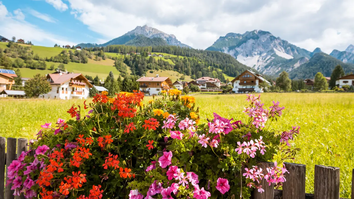 Selva, Val Gardena, Summer Holidays in the Dolomites, Italy