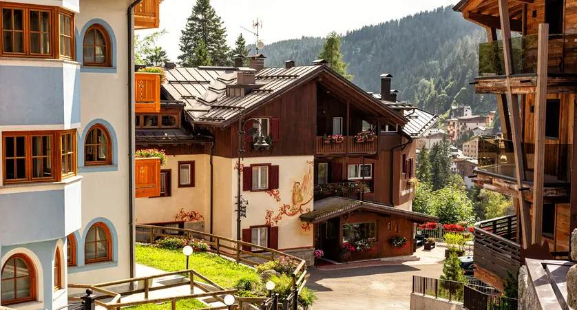 Madonna Di Campiglio Town, Italy, Brenta Dolomites