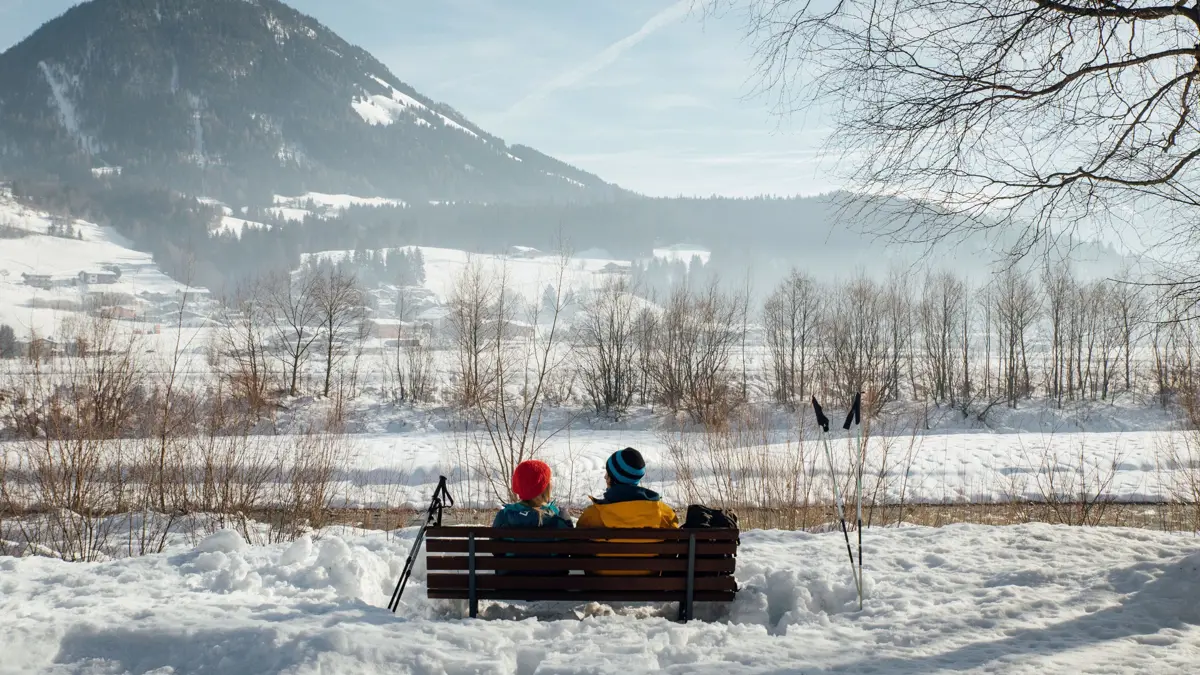 St Johann Ski Resort Kitzbuhel Alps Gruttenweg Beck Fritz 2