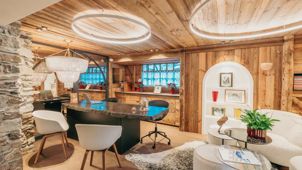 Hotel Chalet Mounier Les Deux Alpes Reception
