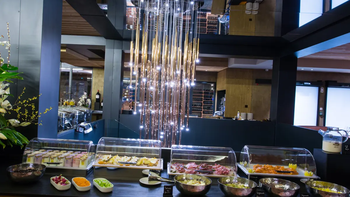 Hôtel Taj I Mah Les Arcs Buffet