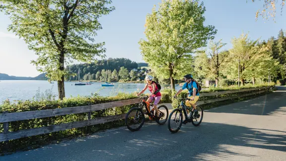 Fuschl am See E-Biking on the Bergeseenetrail