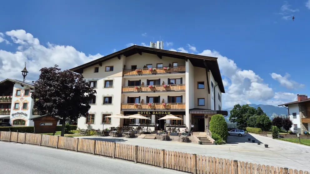 Austria, Hotel Dahoam Front View Summer