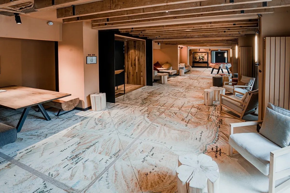 La Folie Douce Hotel Chamonix France Lobby