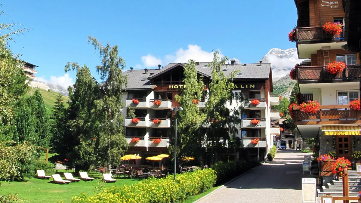 Hotel Allalin Saas Fee Exterior
