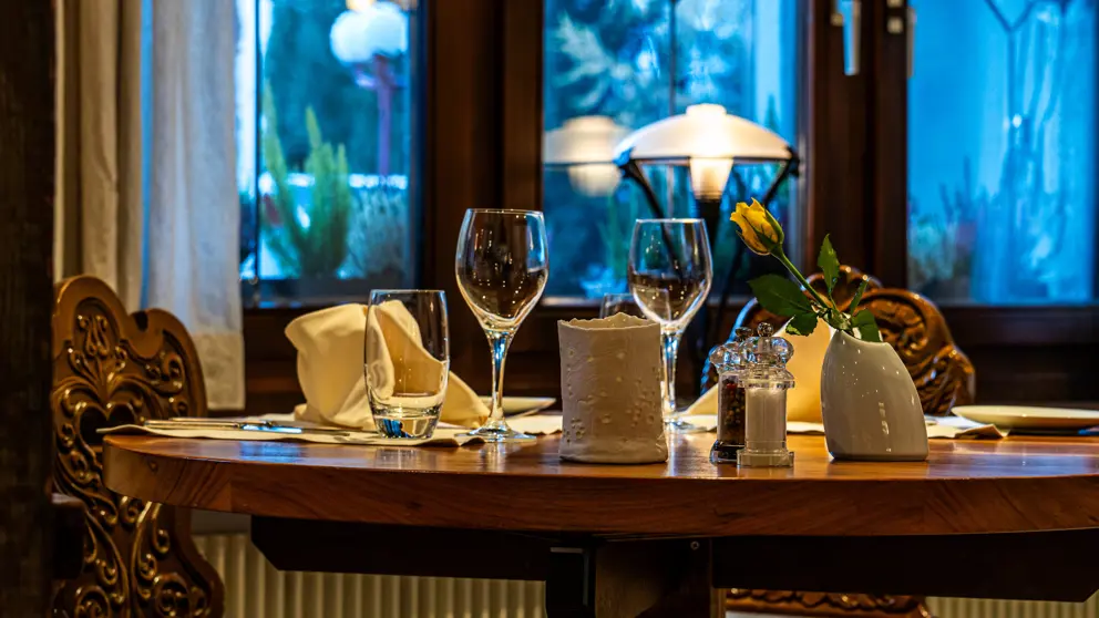 Hotel Allalin Saas Fee Restaurant [4]