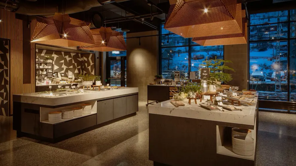 Hotel Scandic Voss Restaurant Buffet Breakfast [6]