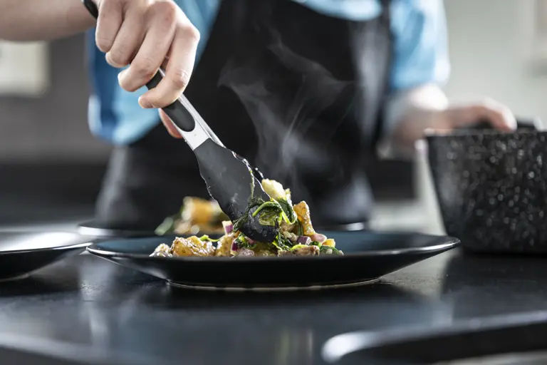 A scenic view of a landscape