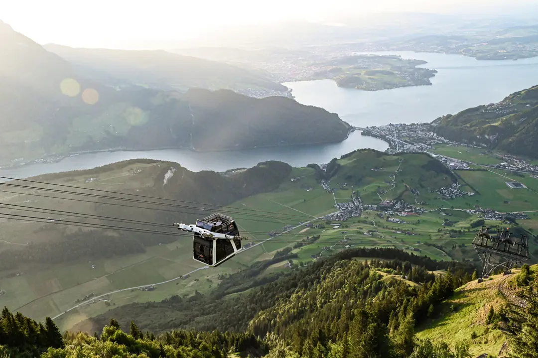 Weggis Stanserhorn Cableway ©Anina Fässler/Lucerne Tourism