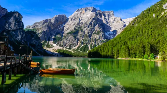 Drei Zinnen Lake Braies Dolomites Italy