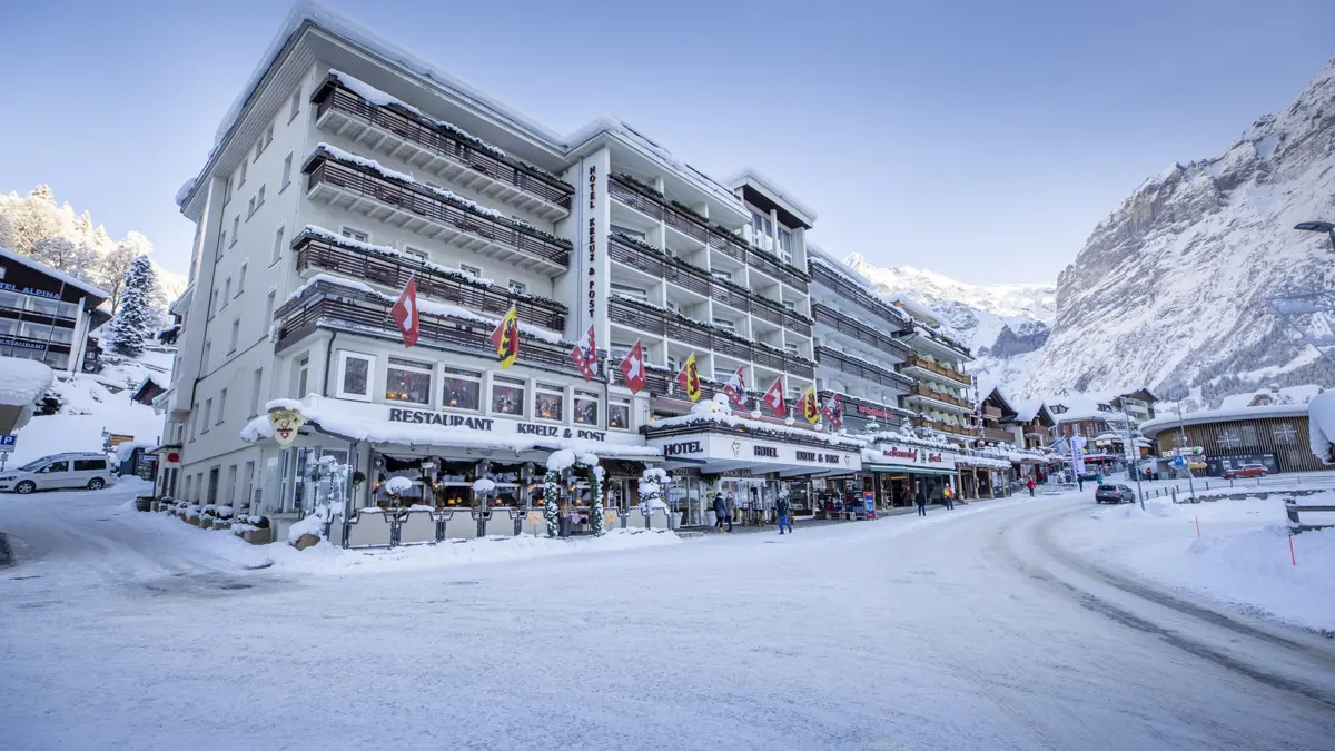 Hotel Kreuz And Post Grindelwald Exterior (C)David.Birri 3