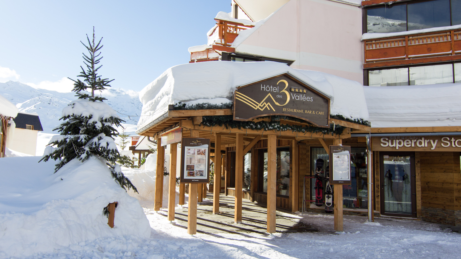 Hotel Les Trois Vallées Val Thorens Exterior 2