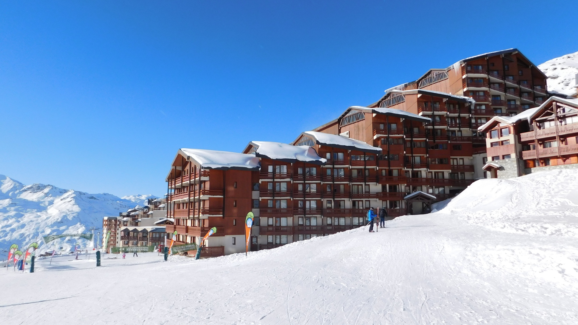 Residence Le Cheval Blanc Apartments Val Thorens Exterior
