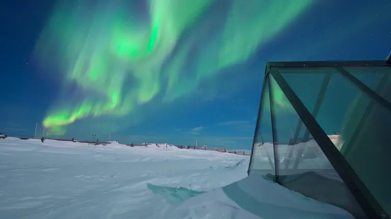 Star Arctic Hotel Saariselka Aurora Glass Cabin Exterior