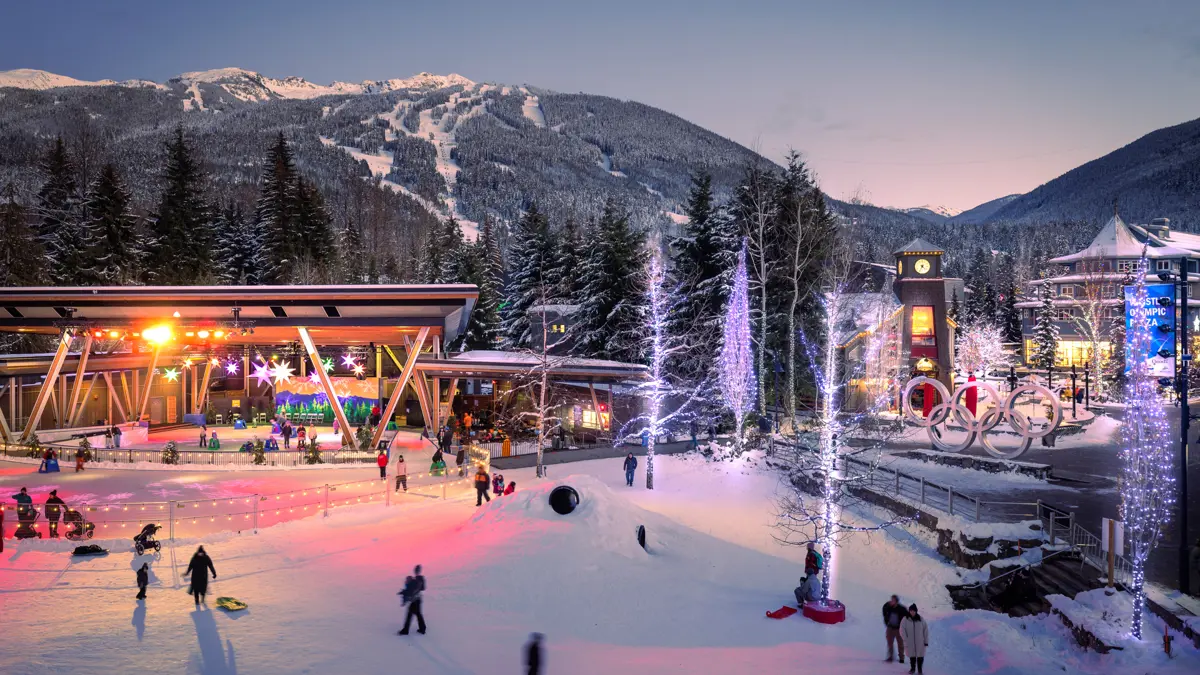 Ice Skating © Tourism Whistler Justa Jeskova