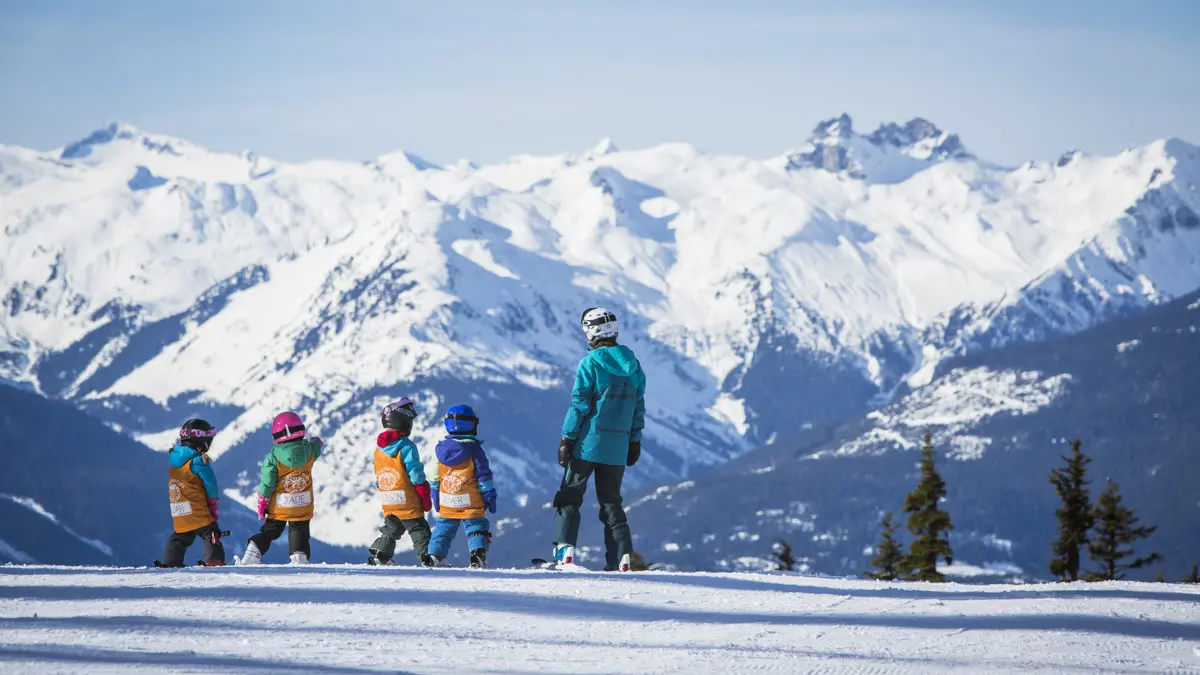 Ski School © Tourism Whistler Justa Jeskova