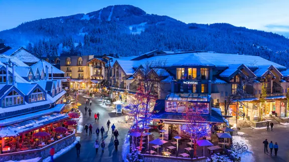 Crystal Lodge Whistler Exterior